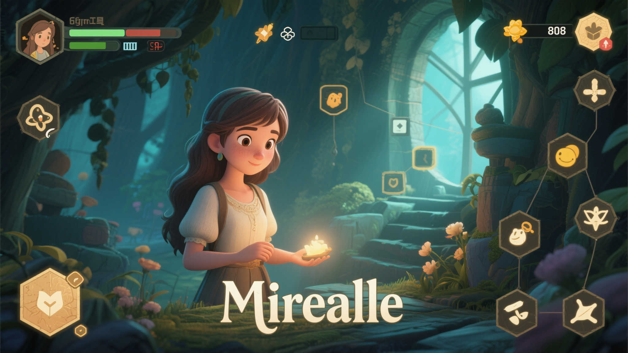 治愈与探索并行！解谜冒险游戏《Mirealle》登陆Steam在即