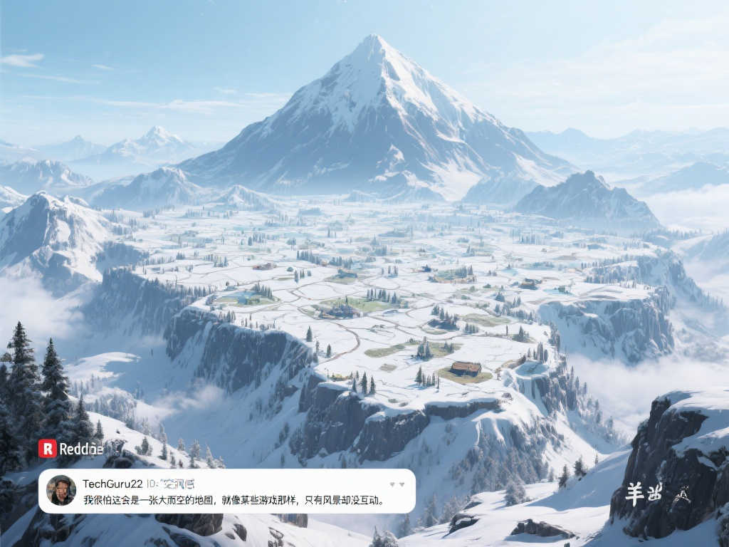 《羊蹄山》开放世界规模惊人，Reddit网友热议喜忧参半